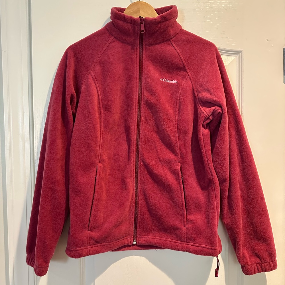 Columbia Pink Fleece Jacket
